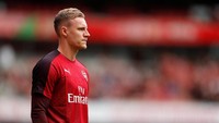 Bernd Leno direkrut Arsenal seharga 25 juta euro. Sejauh ini, Leno masih jadi pilihan kedua di belakang Petr Cech. Foto: John Sibley/Action Images via Reuters