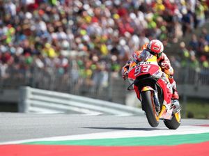 Marquez Sudah Habis-habisan, tapi Senang Masih Unggul Jauh Marquez Sudah Habis-habisan, tapi Senang Masih Unggul Jauh