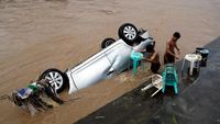 Banjir Lumpuhkan Kota Manila