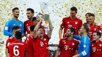 Bayern Rayakan Gelar Juara Piala Super Jerman 2018
