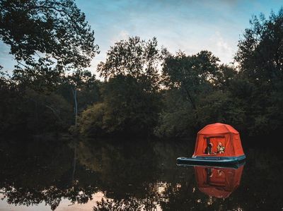 Foto: Tenda Mengapung Pertama di Dunia
