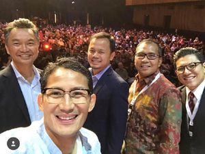 Sandiaga Ganteng Berkacamata, Harganya Ternyata Nggak Bikin Kantung Bolong