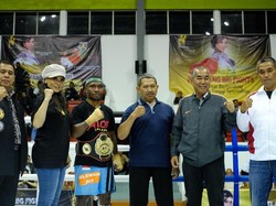 Wanita Asal Purworejo Ini ketagihan Gelar Turnamen Tinju Lagi