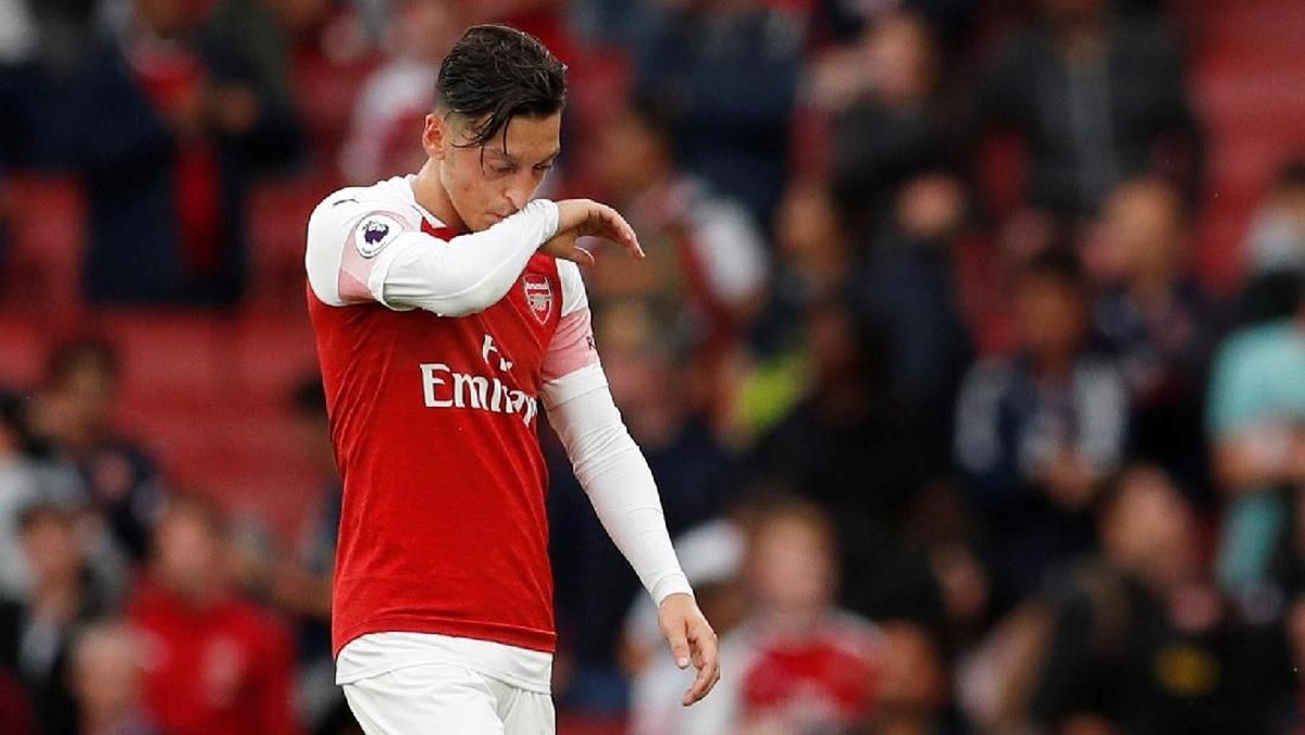Mesut Oezil tak selalu dijamin jadi starter oleh Unai Emery (John Sibley /Action Images via Reuters)