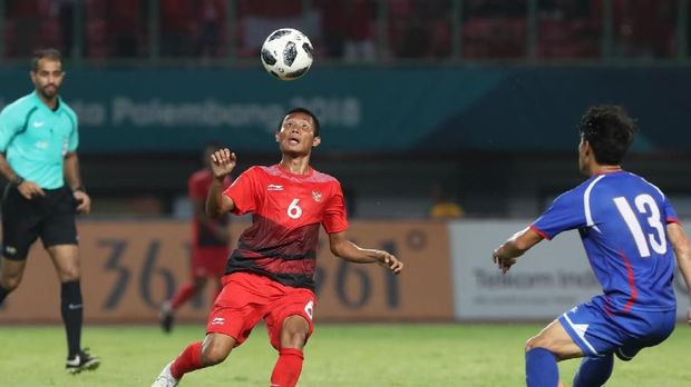 Muhammad Hargianto masuk menggantikan Evan Dimas di babak kedua.