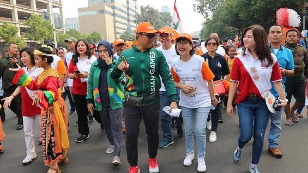 Menpora Hadiri Parade Energy Rangers School Campaign