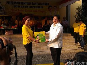 Golkar Kirim 2.000 Paket Sembako untuk Korban Gempa NTB