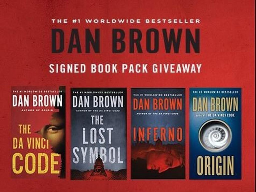 Edisi Terbaru Buku-buku Dan Brown Dicetak Ulang Lebih Misterius Edisi Terbaru Buku-buku Dan Brown Dicetak Ulang Lebih Misterius