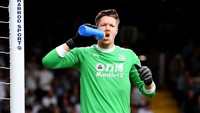 Wayne Hennessey (Crystal Palace). Saat timnya menang 2-0 atas Fulham, Hennessey membuat enam penyelamatan dan juga sigap meredam ancaman dari umpan-umpan silang. (Foto: Justin Setterfield/Getty Images)