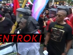 Ketika Kelompok Supremasi Kulit Putih dan Anti-Fasis Bertemu