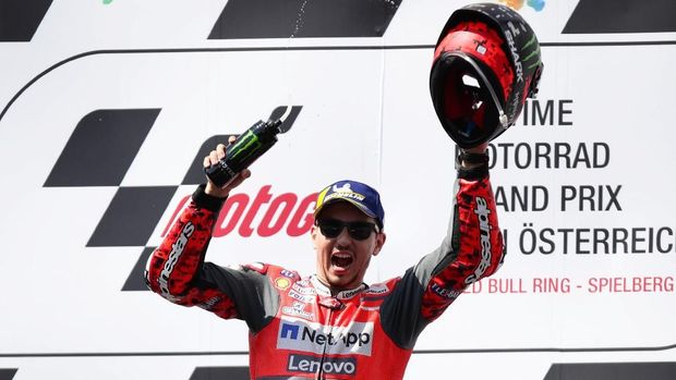 Jorge Lorenzo baru tampil apik sejak pertengahan musim.