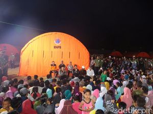 Jokowi: 1-3 Desa Dekat Puncak Rinjani Masih Terisolasi