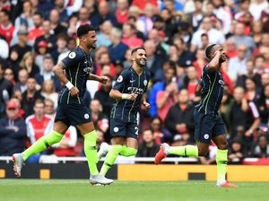 Apa Arti Selebrasi Gol Sterling ke Gawang Arsenal?