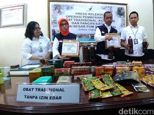 BBPOM Jatim Sita Kosmetik dan Jamu Ilegal Senilai Rp 3,1 Miliar
