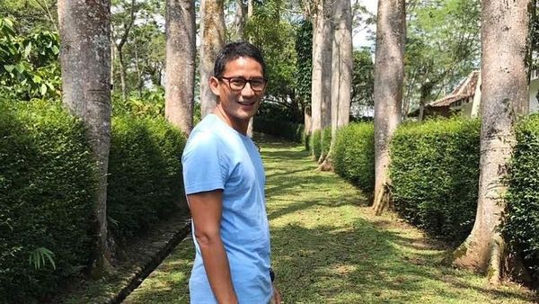 Foto: Gaya Traveling Sandiaga Uno