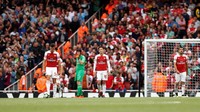 Kekalahan ini menajamkan rekor buruk Arsenal di laga pembuka Premier League. Arsenal cuma memenangi dua dari sembilan pertandingan pembuka terakhirnya. (Foto: John Sibley /Action Images via Reuters)