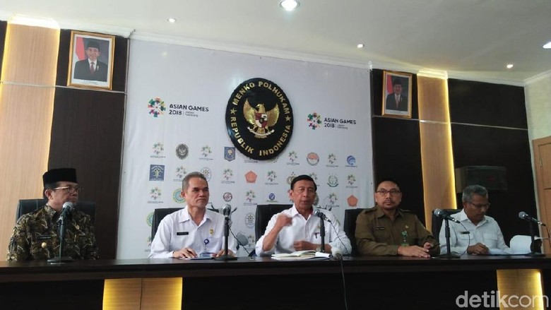 Wiranto: Sumsel Harus Bebas Asap saat Asian Games
