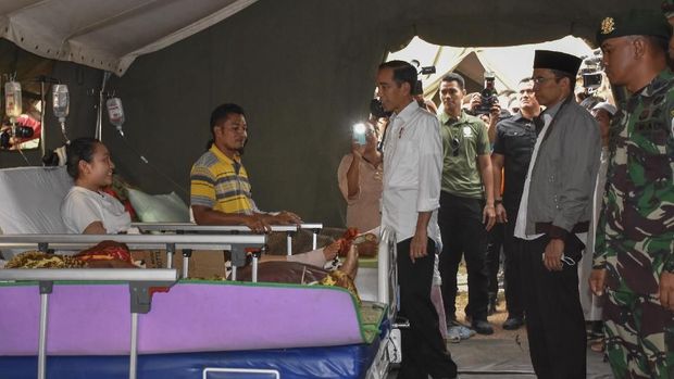 Instruksi Jokowi: Bantuan Rumah di Lombok Disalurkan Hari Ini