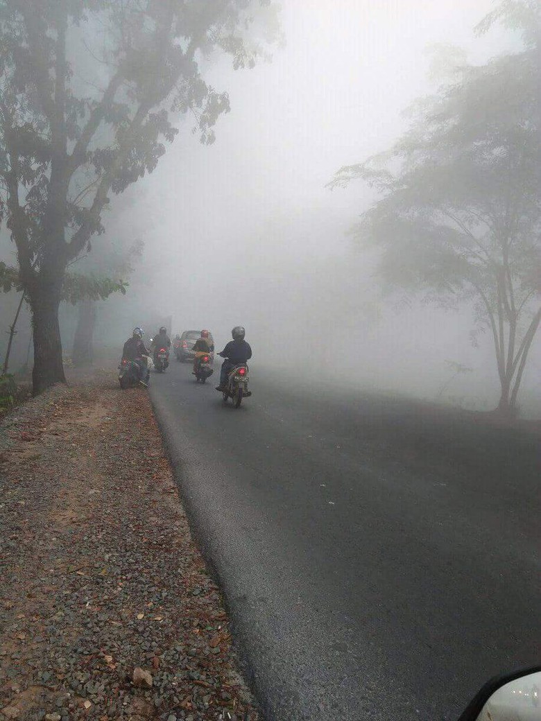 Kabut Asap Mulai Ganggu Masyarakat Pontianak