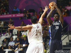 Basket Asian Games 2018: Indonesia Dibantai Korsel 65-104
