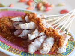 Kedai Uncle Do Sate Taichan: Huaah! Pedas Segar Sate Taichan Telor Asin