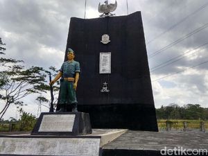 Monumen Plataran, Mengenang Perjuangan Taruna Militer Academy