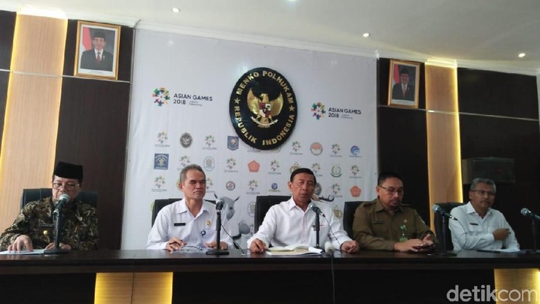 Wiranto: Karhutla Menurun, di 2018 Tinggal 1.707 Hotspot