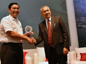 Luhut Hadiri Shell Skenario Forum