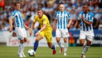 Huddersfield Town membelanjakan sebanyak 42,9 juta pound. Mereka ada di posisi ketujuh tim dengan pengeluaran paling sedikit. (Foto: Carl Recine/Action Images via Reuters)