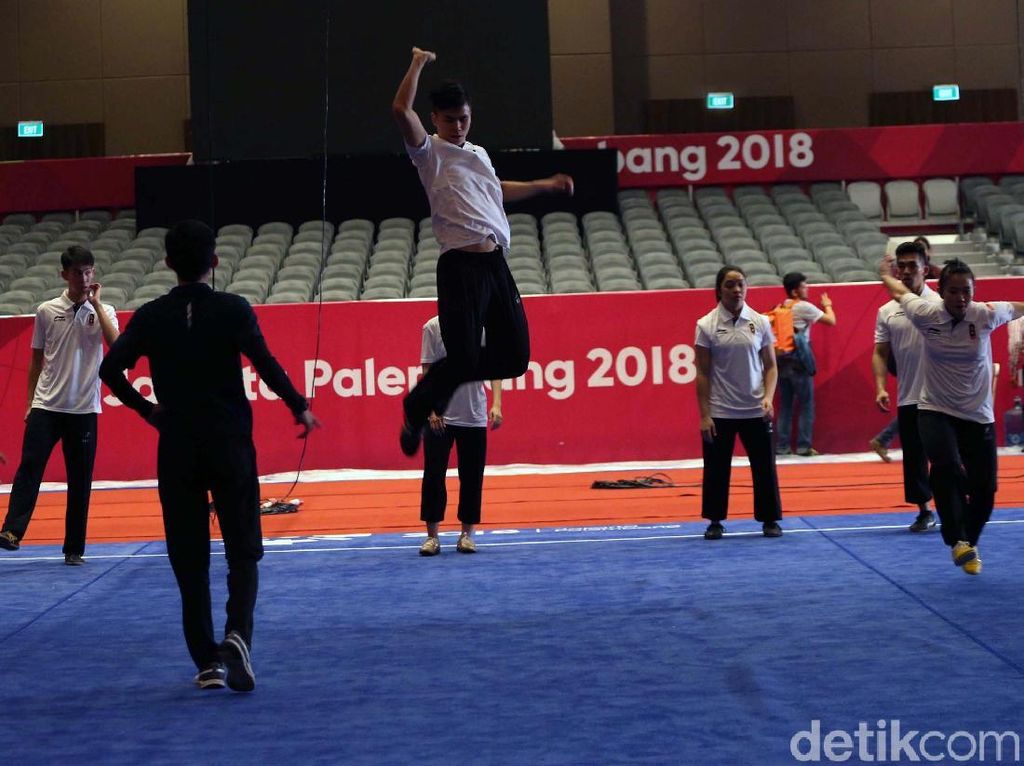 Wushu Kebut Siapkan Venue Asian Games 2018, Tribune Kurang Sip Wushu Kebut Siapkan Venue Asian Games 2018, Tribune Kurang Sip