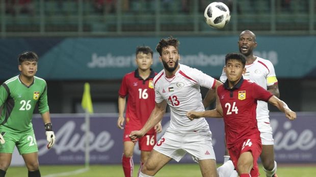 Timnas Palestina menang 2-0 atas Laos. (