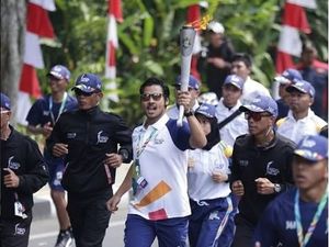 Chicco Jerikho Bangga Jadi Pembawa Obor Asian Games 2018