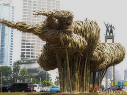 PDIP Sepakat Pemprov DKI Pajang Seni Bambu di Ruang Publik