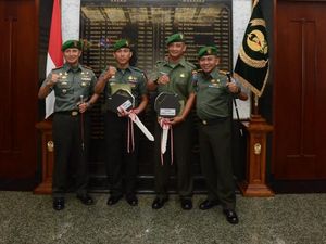 Kasad Beri Penghargaan 2 Babinsa yang Selamatkan Bayi