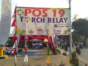 Jelang Kedatangan Obor Asian Games, Jalan Ampera Raya Ditutup