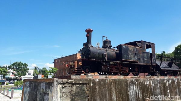 Melihat Lokomotif Saksi Bisu Kekejaman Jepang di Riau