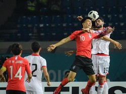 Hasil Sepakbola Asian Games 2018: Korsel Bantai Bahrain, Korut Imbang