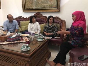 Bertemu Khofifah, Istri Munir Bahas Pembangunan Museum HAM Bertemu Khofifah, Istri Munir Bahas Pembangunan Museum HAM