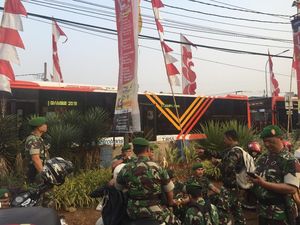 200 Personel Gabungan Amankan Torch Relay Asian Games di Jaktim