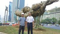 Anies dan Instalasi Bambu Joko Avianto untuk Asian Games 2018