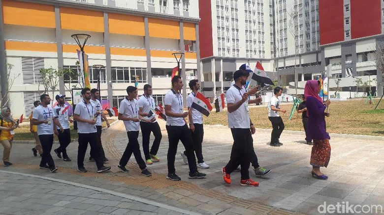 Tim Basket Suriah: Wisma Atlet Oke, tapi...