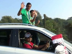 Disopiri Dedi Mulyadi, Lima Pemain Timnas U-16 Diarak di Purwakarta