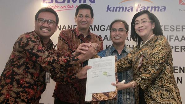 Apotek Kimia Farma Kini Jadi Agen46 BNI