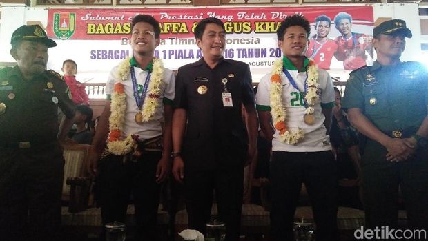 Sambutan Meriah Publik Magelang buat Bagus Kahfi-Bagas Kaffa