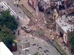 Ledakan Gas Runtuhkan Bangunan di Denver