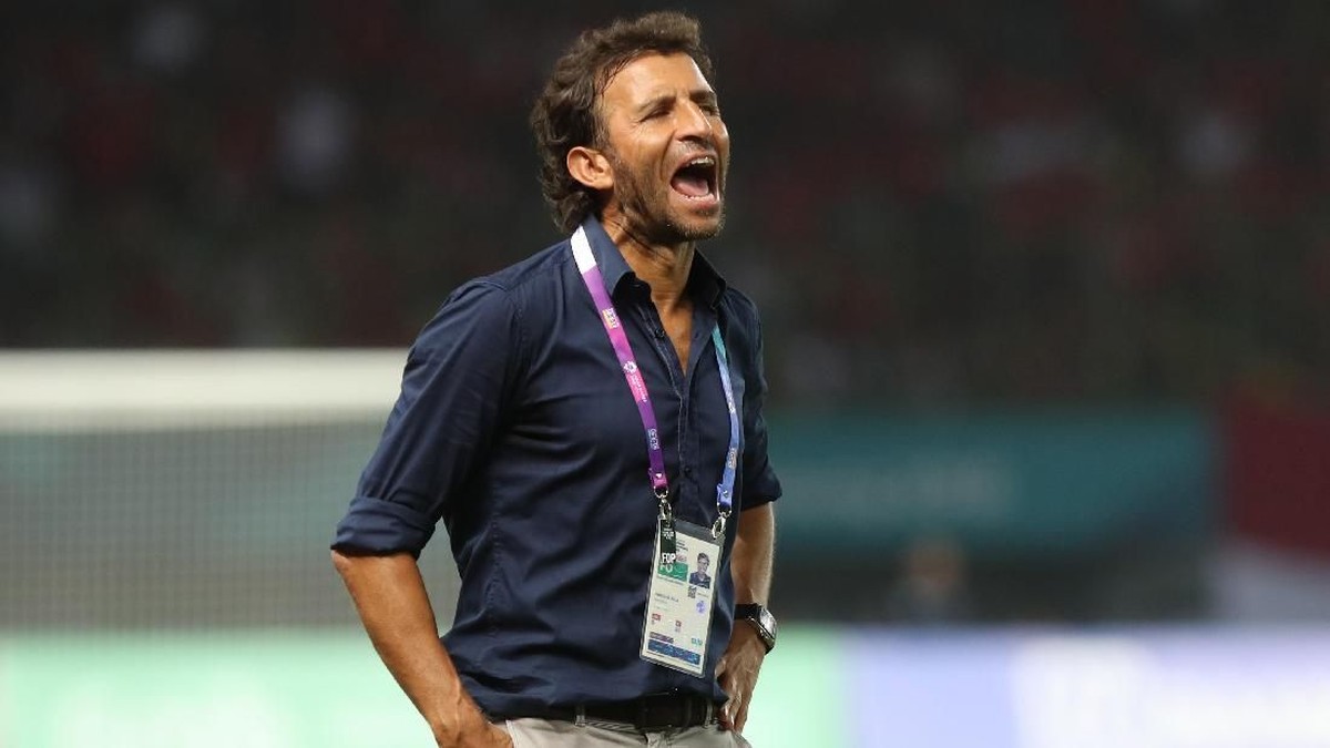 Luis Milla diharapkan dipertahankan sebagai pelatih Timnas Indonesia (INASGOC/Charlie)