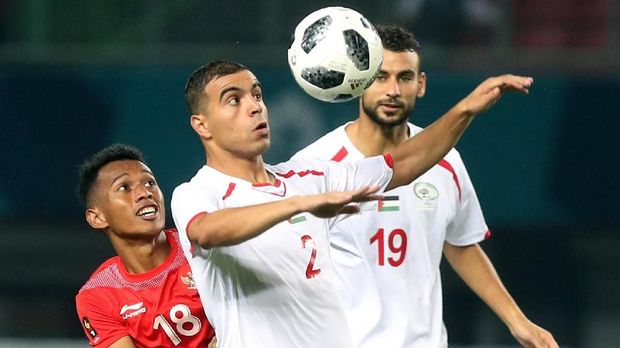 Timnas Indonesia U-23 dipaksa menyerah 1-2 dari Palestina.