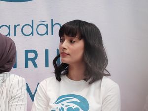 Foto: Segarnya Gaya Rambut Long bob Ala Tatjana Saphira