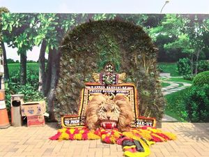 Dadak Merak Reog Seharga Rp 20 Juta, Dibuat dari Bulu Merak Asli