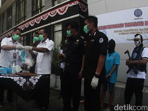 BNNP DIY Musnahkan Sabu-sabu 1,1 Kg Asal Thailand